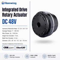Actionneur électrique à articulation avec encodeur à 17 bits à rotation unique et arbre à bride pour applications de manipulateurs industriels