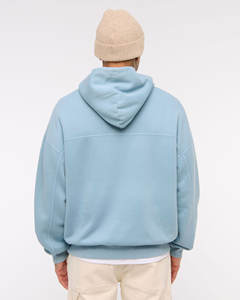 Sweat à capuche d'hiver en molleton 100 % coton respirant, fabrication sur mesure, faible MOQ, meilleur fournisseur avec poche - Product Image 6