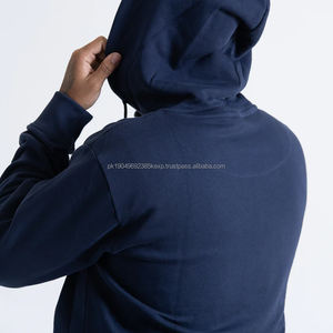 Sweat à capuche pour homme en coton biologique, sweat-shirts à capuche personnalisés en molleton biologique pour homme - Product Image 6