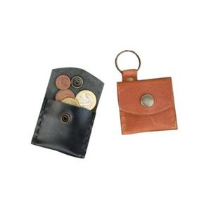 Nouvelle presse bouton fermeture PU porte-monnaie en cuir - Product Image 1