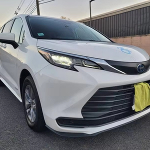 2021 untuk <span class=keywords><strong>Toyota</strong></span> <span class=keywords><strong>Sienna</strong></span> LE 8-seater Mini Van 4WD Turbo mesin ringan Interior kulit kursi ACC kontrol kapal pesiar R19 ban 75095 Mil