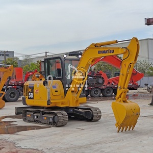 Qualité supérieure, mini-pelle Komatsu PC58, 90% neuve, d'origine, avec certificat CE, d'occasion, KOMATSU Pc58 Pc56 Pc55MR Pc60-7 Excavateurs - Product Image 3