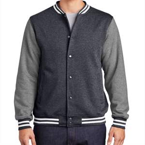 Chaqueta Universitaria de Lona de Alta Calidad para Hombre, Cómoda y Elegante para Uso Casual y Conjuntos Deportivos, Chaqueta de Béisbol Universitaria - Product Image 1