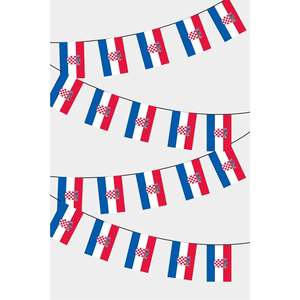 Croatia Rectangular Party <b>Banners</b> Guirlande Festive Decorative Fanions - Product Image 1