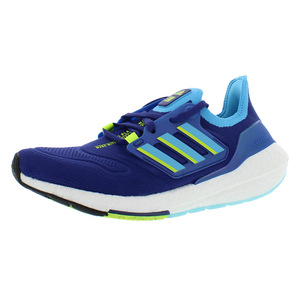 Chaussures Adidas Ultraboost 22 pour hommes, couleur : Legacy Indigo/Sky Rush/Solar Yellow, 100% authentiques - Product Image 1