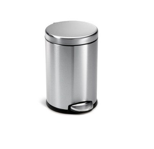 Poubelle fonctionnelle en métal brillant avec cadre durable conçue pour les restaurants, les banquets et les hôtels - Product Image 5