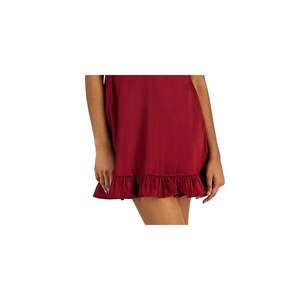 Abito Formale Semplice in Raso Rosa per Bambina Kit & Sky Junior con Scollo a V Bordato in Pizzo, Vita Impero e Stampa Fantasia, Taglia Piccola - Product Image 3