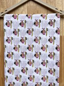 Fish Printed Cotton Fabric for <b>Girls</b> for <b>Dresses</b> Skirts Toys Bags Curtains Shirts Covers-Wicking Feature - Product Image 5