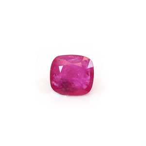 Rubis du Mozambique non traité de 5,82 carats, pierre de lune arc-en-ciel naturelle avec accents de péridot et de tanzanite taille brillant - Product Image 1