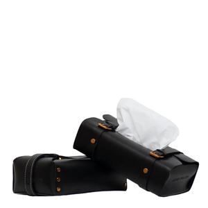 Boîte à mouchoirs élégante en cuir véritable, légère, pour la décoration de la voiture et de la maison |   Design classique et luxueux, couleurs et tailles personnalisables - Product Image 1