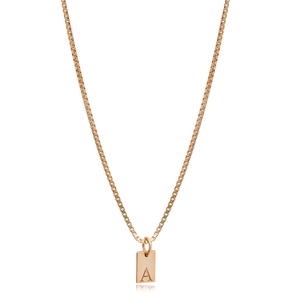 Lettre Plain Charm 925 Collier En Argent Sterling Pendentif Turc Fait À La Main En Gros 925 Bijoux En Argent Sterling - Product Image 6