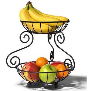 Panier à fruits en fer durable fait à la main, adapté à une utilisation régulière, offrant un excellent rangement et une belle présentation dans la cuisine à la maison - Product Image 6
