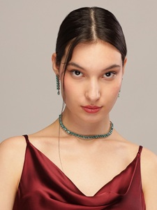 Direct India High Quality Women's <b>Stainless</b> <b>Steel</b> Wedding Jewelry Set Classic Style for Party Engagement Daily Wear for Bridal - Product Image 4