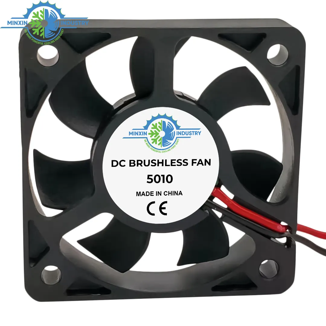 Top Selling 5010A Small Silent High Power Quiet 50mm Case fan Great for Raspberry Pi Devices 3D Printers and Microelectronics