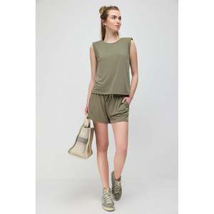 T-shirt décontracté Vatka à manches longues et col rond 100% modal - Product Image 2