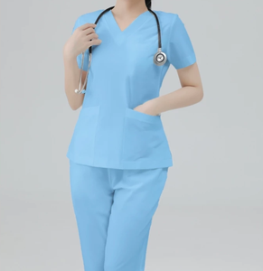 Calidad superior-Uniformes médicos de hospital Scrubs-Tamaño personalizado Scrubs Uniforme para hombres, mujeres-Scrub Sets Tamaño libre - Product Image 1