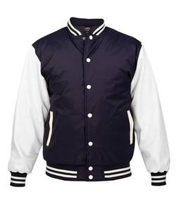 Chaqueta Universitaria de Béisbol Personalizada para Adultos y Jóvenes, Chaqueta Universitaria de Forro Polar de Color, Diseño Único, Chaquetas Universitarias para Mujer en MOQ Bajo - Product Image 4