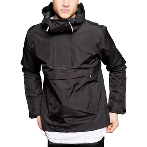 Vestes coupe-vent formelles pour hommes de haute qualité avec col montant et fermeture éclair, service OEM pour la mode d'automne - Product Image 1