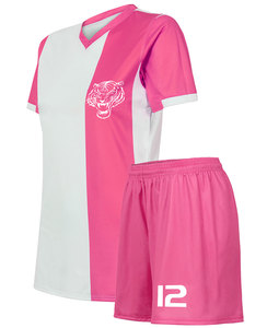 Uniformes de Football Nom Personnalisé Équipe de Football Jersey Design Modèles Ensemble Complet Uniforme de Football par Sublimation - Product Image 1