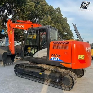 Excavadora Usada Hitachi ZX130 de 13 Toneladas con Cucharón de 0.6m³, Marca Original Japonesa, Excavadora de Orugas Mediana para Construcción, Bajas Horas de Uso, Certificación CE - Product Image 2