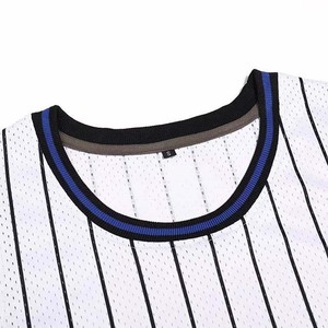 Camisetas de Baloncesto Sublimadas con Impresión Personalizada, Cuello Redondo, Uniforme de Equipo, Transpirable, de Secado Rápido, Antibacteriano, Protección UV, OEM - Product Image 4