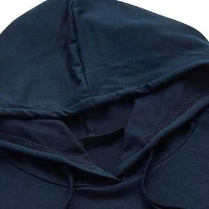 เสื้อฮู้ดผู้หญิงสั่งทำขายส่ง สีพื้น ระบายอากาศได้ดี สำหรับฤดูหนาว พร้อมโลโก้ด้านหน้า - Product Image 5