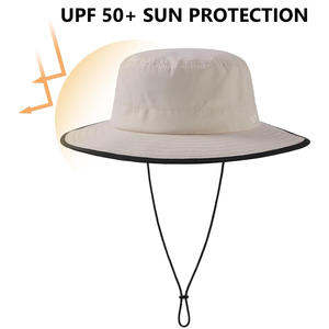 Chapeaux seau d'été OEM avec logo imprimé brodé sur mesure Étiquettes personnalisées pour vêtements d'extérieur et promotion - Product Image 4