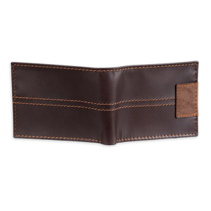 กระเป๋าสตางค์หนังแบบบางสำหรับผู้ชายทำจากหนังสไตล์ปากีสถานตามสั่ง - Product Image 5