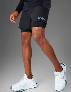 Vente en gros de shorts fitness décontractés bas prix grande taille en coton pour homme été short court décontracté pour homme sublimation gym sport - Product Image 5