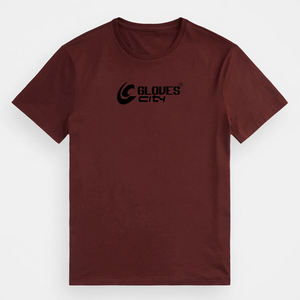 Camiseta de punto de algodón 100% Unisex, ropa de Fitness personalizada con estampado gráfico en blanco para hombres, corte de equipo de GUANTES City - Product Image 6