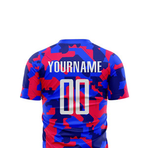 Uniformes de Fútbol Personalizables de Primera Calidad con Logotipo Personalizado, Transpirables, Ligeros, de Manga Corta, Conjuntos de Camisetas de Fútbol - Product Image 5