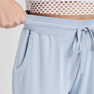 Pantalones pitillo personalizables de alta calidad para mujer, ropa de calle ajustada de cintura alta, cierre elástico, pantalones ajustados informales de Color sólido - Product Image 5