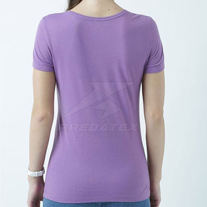 Camiseta informal de algodón para mujer, camiseta de verano transpirable con cuello redondo, a la moda y ecológica, suave y cómoda - Product Image 4