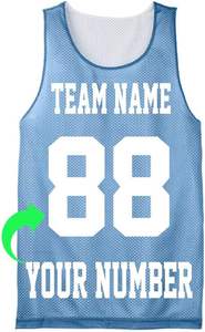 Maillot de basket-ball réversible personnalisé, sublimation, maille, uniforme d'équipe, débardeur de sport double face pour hommes et jeunes, entraînement - Product Image 3