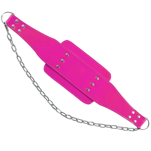 Customizable Logo Cowhide Gym Training Dipping Belt Heavy Duty <b>Fitness</b> Equipment with Genuine Leather <b>Safety</b> Equipment - Product Image 3