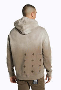 Haute qualité 100% coton lavé à l'acide à capuche High Street Series pull en cachemire hommes lavé Vintage à capuche - Product Image 2