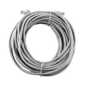 Câble LAN UTP, connecteur RJ45/RJ45, couleur grise, rouleau de 20 m - Product Image 1
