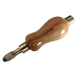 Mandril de hierro con mango para herramientas de joyería con husillo cónico - Product Image 1