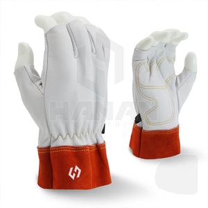 Fabricante de guantes de trabajo de cuero OEM, guantes para maquinaria pesada, mayor agarre y máxima durabilidad - Product Image 1