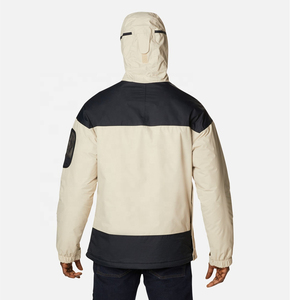 Precio al por mayor Otoño Invierno personalizado con capucha a prueba de viento Unisex cortavientos chaqueta de lluvia chaqueta Casual - Product Image 2