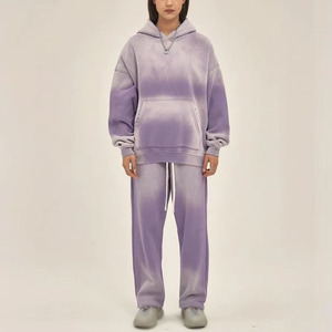 2025 personnalisé femmes Crop survêtement survêtement ensemble 2025 femmes vêtements personnalisé broderie Logo deux pièces pleine fermeture éclair Crop Hoodie ensemble - Product Image 3