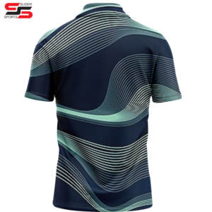MOQ bajo Diseño OEM de alta calidad Sublimación Nueva impresión Polo de golf - Product Image 2