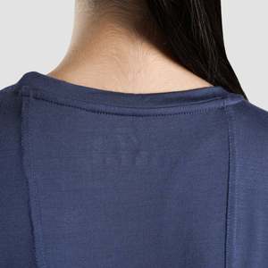 เสื้อยืดเจอร์ซีย์สีน้ำเงินดัลล์บลูของยิมอาร์เมอร์พร้อมการตกแต่งโลโก้ - Product Image 6
