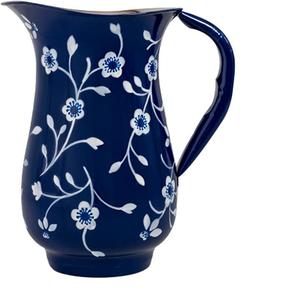 Jarra de Metal con diseño de hojas para servir agua, accesorios de cocina, mesa de comedor, jarra decorativa para servir zumo, novedad - Product Image 1