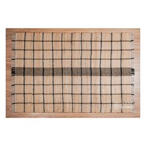 Tapis en jute fait main tapis en Fiber naturelle écologique pour salon chambre à coucher salle à manger décor à la maison approvisionnement en gros en vrac - Product Image 3