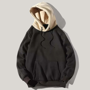 เสื้อมีฮู้ดแบบสวมหัวสำหรับผู้ชายเสื้อมีฮู้ดสไตล์ไฮสตรีทออกแบบได้ตามที่ต้องการน้ำหนักเบาดีไซน์ล่าสุด - Product Image 2