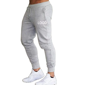 Logo personnalisé Pantalon de survêtement lourd Pantalon de jogging ample uni Pantalon en molleton de coton pour hommes Joggers de gym Jogging Sportswear - Product Image 6