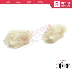 Clips de réparation de lève-vitre BWR47 avant droit pour A4 B5 Polo 6N Passat B5 3B Superb MK1 8D0837462 - Product Image 6