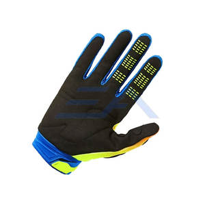 Meilleure vente en ligne sur les gants de motocross en cuir respirant pour hommes, nouvelle conception, doigts complets, antidérapants, sport - Product Image 6