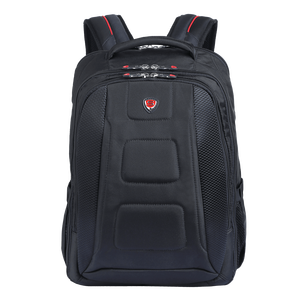 Top Favorite Unisex Mochila impermeable para computadora portátil Cierre de cremallera 24L Capacidad Cojín de espuma Cinturón para viajes al aire libre-Directamente Vietnam - Product Image 1